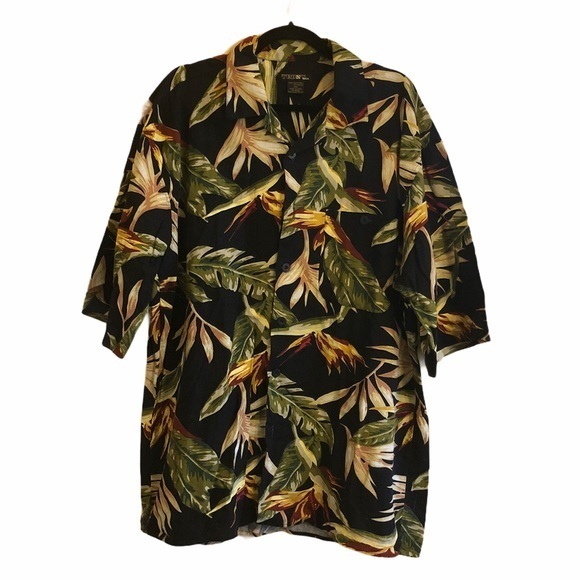 Vintage Other - Vintage TRUST USA Floral Print Button Down Shirt‎